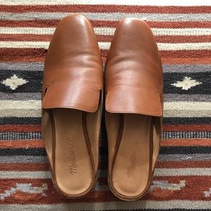 Madewell Frances Loafer Mule in Leather - Size 8